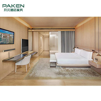 PAKENの高い光沢のある終わりMDFの現代ホテルの家具