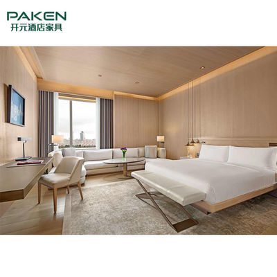 PAKENの高い光沢のある終わりMDFの現代ホテルの家具