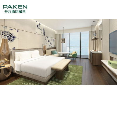 最高の純木のホテル様式の寝室の家具