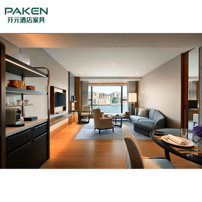 贅沢な木PAKENの標準的な寝室の家具