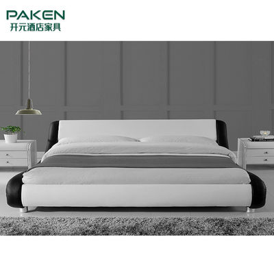現代別荘の家具の寝室のFurniture&amp;Fashionable簡潔な様式のベッドをカスタマイズしなさい