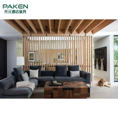 美しく、平和な様式は現代別荘の家具の居間の家具をカスタマイズする