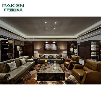 現代別荘の家具の居間Furniture&amp;Luxuryおよび古典をカスタマイズしなさい