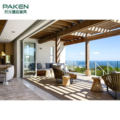 Pakenの贅沢は現代別荘のバルコニーの家具をカスタマイズする