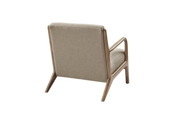 単一のソファーの旧式なホテルの家具木肘掛け椅子を緩めるシンプルな設計