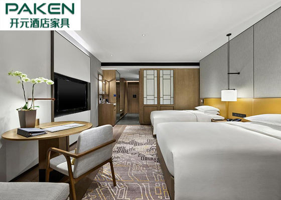 ヒルトンホテルの可変性色は十分にすべてのホテルのための頭板およびベッドの基盤を装飾した