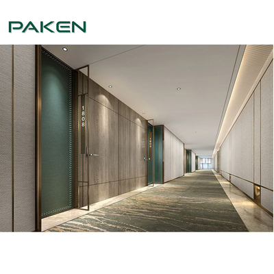 高密度泡ISO9001の内部のホテルの壁パネルの固定家具Paken HQF-006